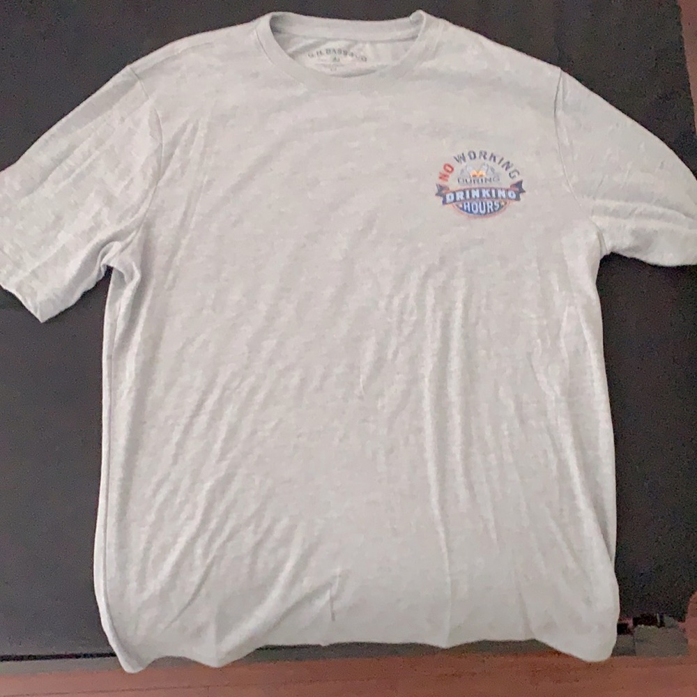 Grey shirt, small size.